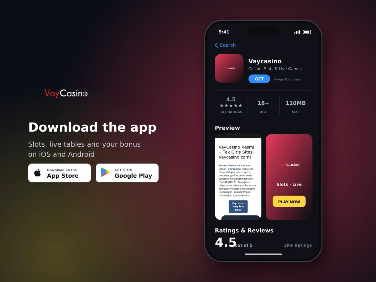 Vaycasino app